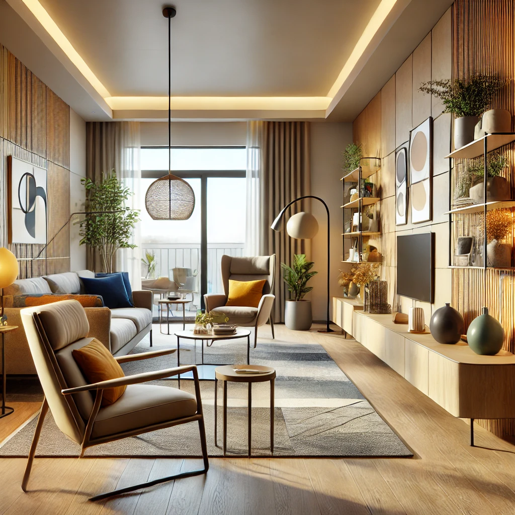 Przykładowe wnętrze mieszkania dla seniora 60+